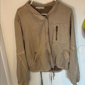 Young Fabulous & Broke Utility Jacket in Tan